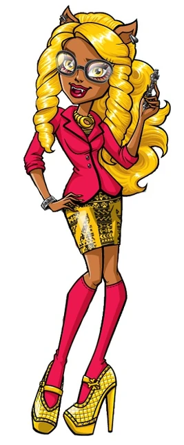 Clawdia Wolf, a werewolf character from Monster High