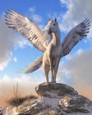 Pegasus artwork