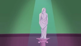 Irene Maiden statue from Monster High