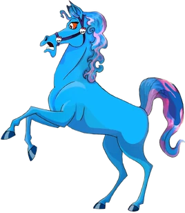 Nightmare the demonic horse