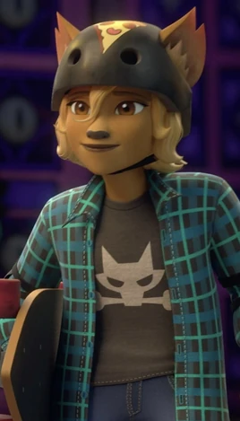 Barkimedes, brown-furred werewolf student