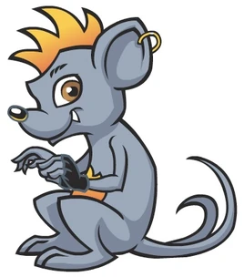 Perseus, Deuce Gorgon's grey pet rat